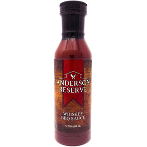Whiskey BBQ Sauce Condiment Anderson Reserve